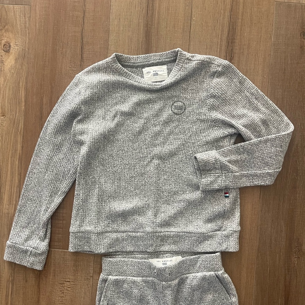 Boys Sol Angeles waffle knit set